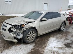 Chevrolet salvage cars for sale: 2013 Chevrolet Malibu 2LT