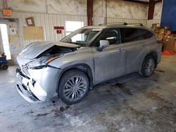 Toyota Highlander salvage cars for sale: 2020 Toyota Highlander Hybrid Platinum