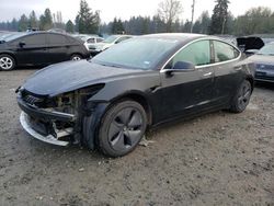 Tesla salvage cars for sale: 2019 Tesla Model 3