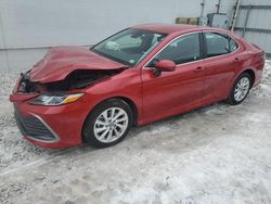 Salvage cars for sale from Copart Columbus, OH: 2024 Toyota Camry LE