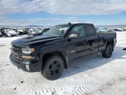 Chevrolet salvage cars for sale: 2018 Chevrolet Silverado K1500 LT