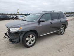 Toyota Highlander Vehiculos salvage en venta: 2012 Toyota Highlander Limited