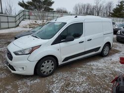 Salvage cars for sale from Copart Davison, MI: 2022 Ford Transit Connect XLT