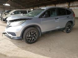 Honda crv Vehiculos salvage en venta: 2016 Honda CR-V SE