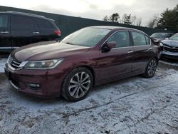 Honda Accord salvage cars for sale: 2015 Honda Accord Sport