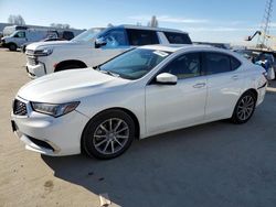 Acura salvage cars for sale: 2018 Acura TLX Tech