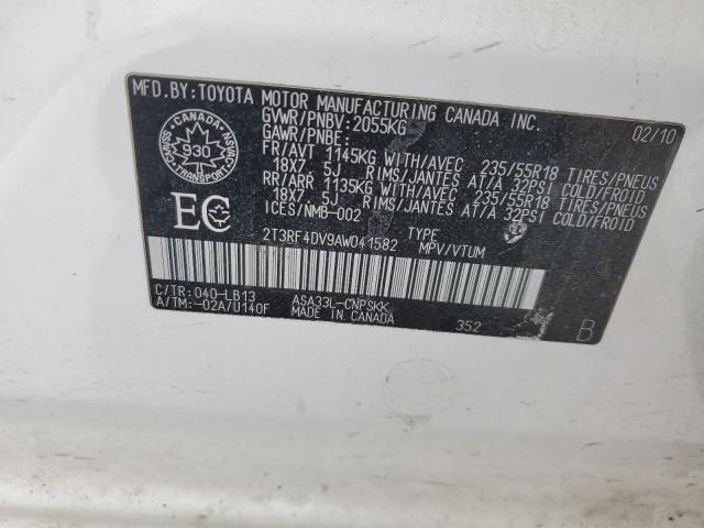 2010 Toyota Rav4 Sport