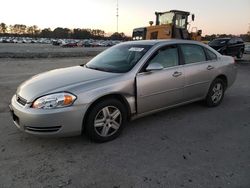 Chevrolet salvage cars for sale: 2007 Chevrolet Impala LS