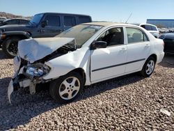 Toyota Corolla salvage cars for sale: 2005 Toyota Corolla CE