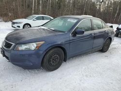 Honda Accord salvage cars for sale: 2009 Honda Accord LX