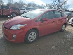 Toyota salvage cars for sale: 2010 Toyota Prius