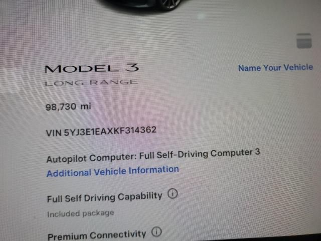 2019 Tesla Model 3