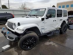 2024 Jeep Wrangler Sahara 4XE en venta en Littleton, CO