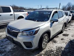 Subaru Forester salvage cars for sale: 2019 Subaru Forester Premium