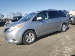 Toyota Sienna le salvage cars for sale: 2013 Toyota Sienna LE