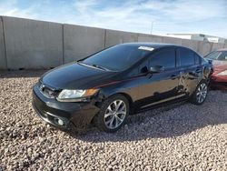 Honda Civic salvage cars for sale: 2012 Honda Civic SI