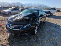 Chevrolet salvage cars for sale: 2017 Chevrolet Impala LT