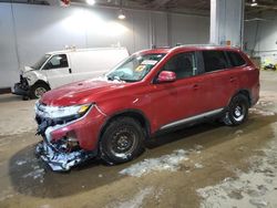 Salvage cars for sale from Copart Atlantic Canada Auction, NB: 2017 Mitsubishi Outlander SE