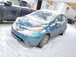 Nissan salvage cars for sale: 2015 Nissan Versa Note S