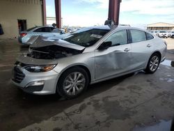 Chevrolet salvage cars for sale: 2021 Chevrolet Malibu LT