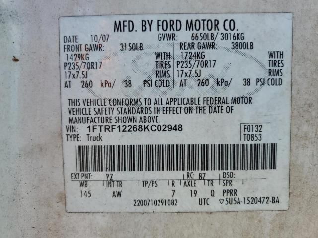 2008 Ford F150