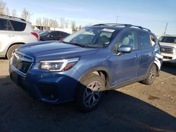 Subaru Forester salvage cars for sale: 2021 Subaru Forester Premium