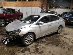 Nissan Sentra Vehiculos salvage en venta: 2018 Nissan Sentra S