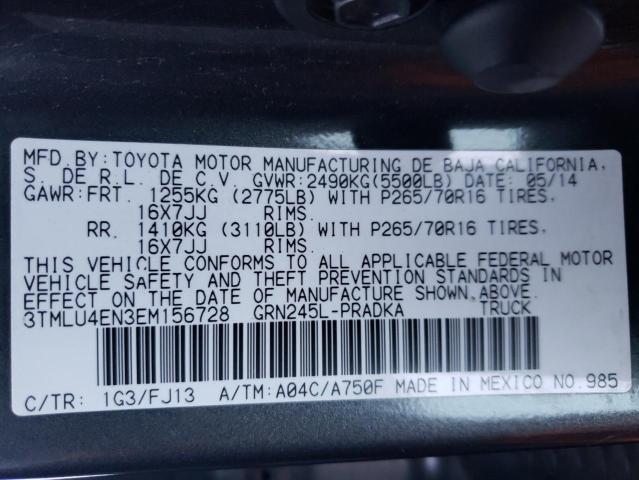 2014 Toyota Tacoma Double cab