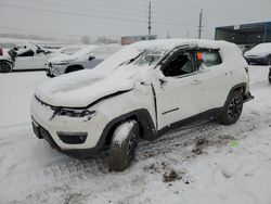 Jeep Compass salvage cars for sale: 2020 Jeep Compass Trailhawk