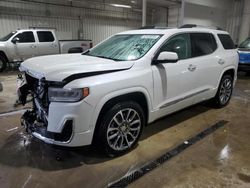 GMC Acadia den salvage cars for sale: 2022 GMC Acadia Denali