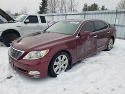 Lexus salvage cars for sale: 2007 Lexus LS 460L