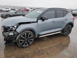 Volvo xc40 salvage cars for sale: 2022 Volvo XC40 T5 R-Design