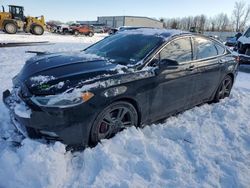 Ford Fusion Sport salvage cars for sale: 2017 Ford Fusion Sport