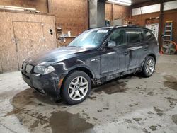 BMW x3 salvage cars for sale: 2007 BMW X3 3.0SI