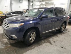 Vehiculos salvage en venta de Copart Ontario Auction, ON: 2012 Toyota Highlander Base