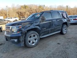 Chevrolet Tahoe salvage cars for sale: 2015 Chevrolet Tahoe C1500 LTZ