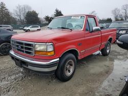 Ford f150 salvage cars for sale: 1996 Ford F150