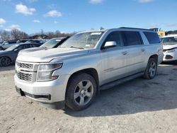 Chevrolet Suburban salvage cars for sale: 2017 Chevrolet Suburban K1500 LT