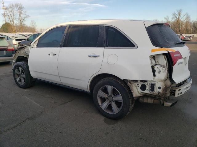 2012 Acura MDX Technology