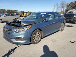 Salvage cars for sale from Copart Dunn, NC: 2017 Hyundai Sonata Sport