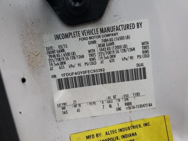 2015 Ford F450 Super Duty