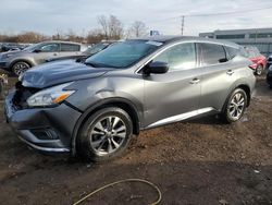 Salvage cars for sale from Copart Chicago Heights, IL: 2016 Nissan Murano S