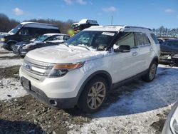 Ford Explorer salvage cars for sale: 2014 Ford Explorer XLT