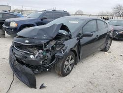 KIA Vehiculos salvage en venta: 2018 KIA Forte LX