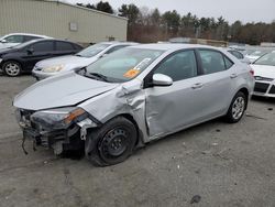 2017 Toyota Corolla L en venta en Exeter, RI