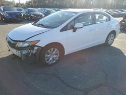 Honda Vehiculos salvage en venta: 2012 Honda Civic LX