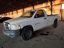 Salvage cars for sale from Copart Phoenix, AZ: 2007 Dodge RAM 1500 ST