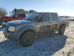 Nissan Frontier Crew cab xe Vehiculos salvage en venta: 2002 Nissan Frontier Crew Cab XE