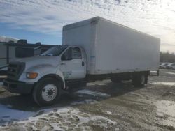 Salvage trucks for sale at Ellenwood, GA auction: 2015 Ford F750 Super Duty
