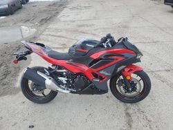 Salvage cars for sale from Copart Atlanta: 2024 Kawasaki EX500 A